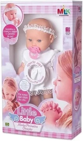 BONECA LITTLE BABY PAI NOSSO